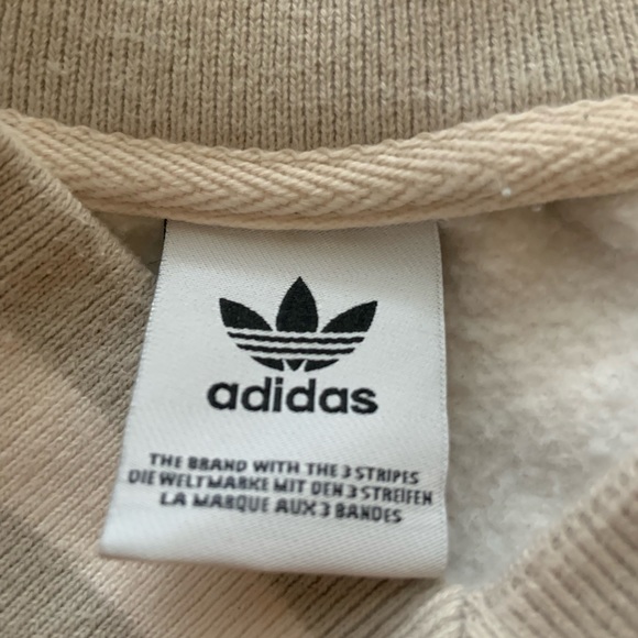 Adidas knit logo crew neck sweatshirt - Picture 3 of 4